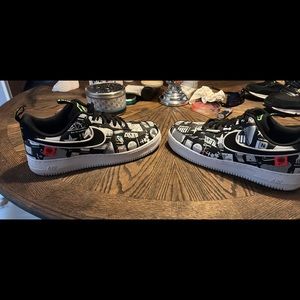 2007 Nike Air Force ones Worldwide pack backs